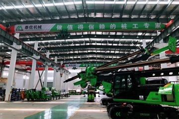 Cina TYSIM PILING EQUIPMENT CO., LTD pabrik