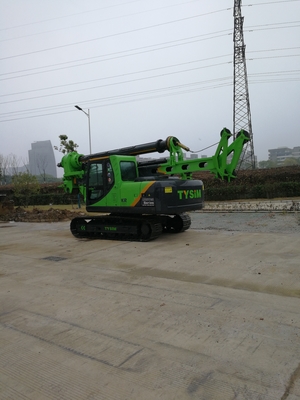 Cummins F3.8 Rotary Piling Rig 2200rpm 100kN Crowd Cylinder Mendorong Kekuatan Rotary Piling Rig