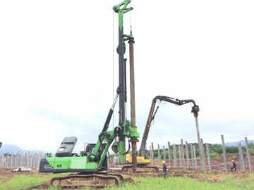 KR150C CAT Chassis Rig Pengeboran Hidraulik Berkinerja Tinggi untuk Fondasi Tiang yang Kuat dan Tahan Lama