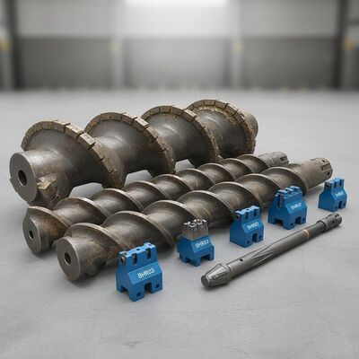 Alat pengeboran dasar dengan kisaran diameter 600-3000 mm dan pemegang alat Betek BHR03, BHR47 untuk proyek konstruksi