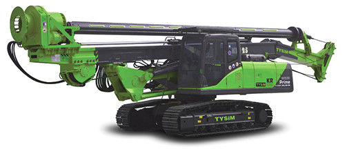 Kualitas  KR125A 37m / 45m Drilling Depth Bored Pile Equipment , Foundation Drill Rigs 34 T Overall Weight pabrik