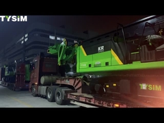 Cummins KR150 rig tiang pancang hidrolik Pengeboran 1500mm Diameter kedalaman 52m