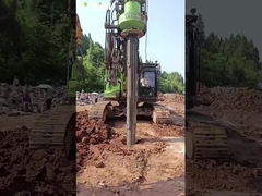 Perangkat Piling Hidraulik yang dapat disesuaikan untuk kebutuhan situs konstruksi