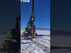 Hydraulic Piling Rig Mature Excavator 220 KN.m Torsi 64/51m kedalaman pengeboran