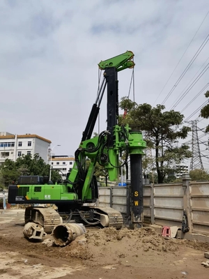 Performa tinggi Full Hydraulic Rotary Drilling Rig 320kN.M Torsi 2000 Diameter Hydraulic Crawler Excavator