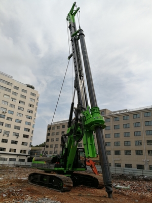 Diameter 2500mm Rig Pengeboran Putar 80M Mesin Bor Hidrolik Piling Tunnel KR285C