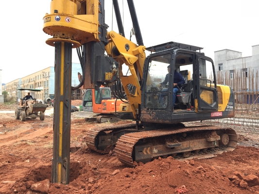 KR60A Rotary Piling Rig Mesin Bor Inti Beton / Mesin Bor Terowongan 65 KN