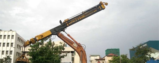 Bagian Lampiran Excavator Peralatan Konstruksi Lengan Teleskopik Alat Pengeboran 22490mm