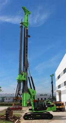 Rig Pengeboran Putar Hidraulik Chassis Kelas Satu Kedalaman 64 / 51m KR220C