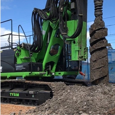 Rig Tiang Pengeboran Beton Rotary Tysim Portable Mesin Bor Garis Hidraulik KR60C