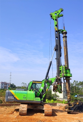 12m Boom Length Hydraulic Piling Rig untuk Piling Work CE Certified KR150C