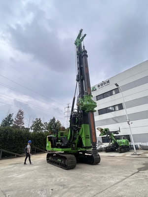 Pekerjaan Piling Dijamin KR150C Perangkat Piling Hidraulik yang Kuat dengan Mesin Cummins QSM11 dan ukuran Excavator 21 t atau lebih