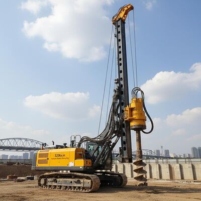 320kN.m Torque Hydraulic Rotary Drilling Rig dengan kedalaman maksimum 54m dan diameter pengeboran 2500mm
