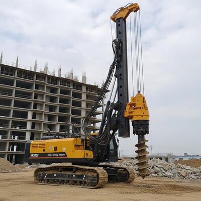 Mesin Pengeboran Rotary KR300C dengan kedalaman pengeboran 54m 320 kN.m Torsi dan diameter pengeboran 2500mm untuk fondasi tinggi