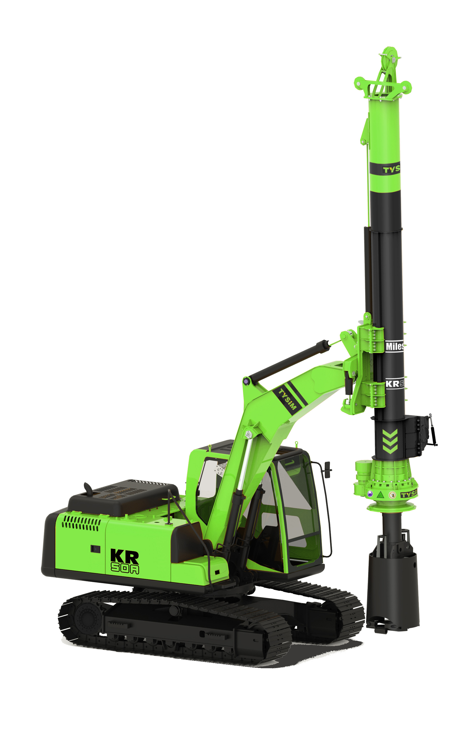 Rig Pengeboran Pondasi Mendalam ISO9001 / CE