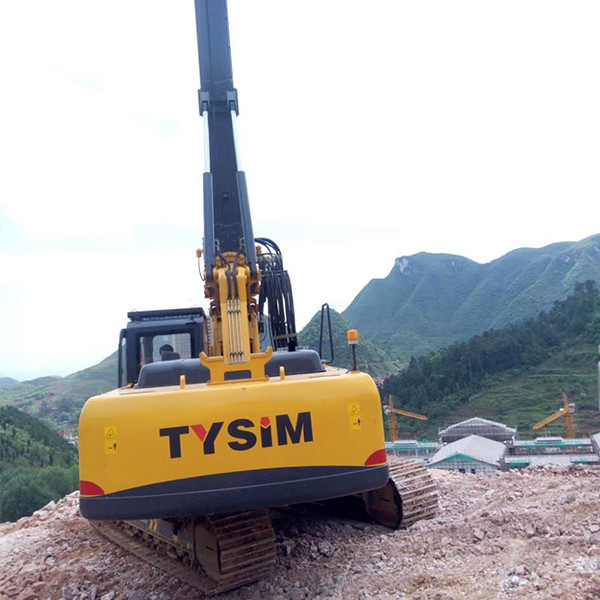Piling Rig Indonesoa KR125C Hydraulic Piling Rig Bored Pile Drilling Machine Dengan Chassis ...