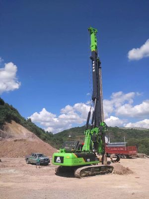 KR220C 64/51m Perangkat Piling Hidraulik Generasi Platform Kontrol Elektronik Perangkat Piling Hidraulik