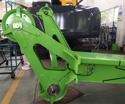 XR220D Rotary Piling Rig dengan Ketinggian Transportasi 3507mm 6-30 RPM Kecepatan Rotasi dan 200 KN Crowd Force untuk Pengeboran Yayasan