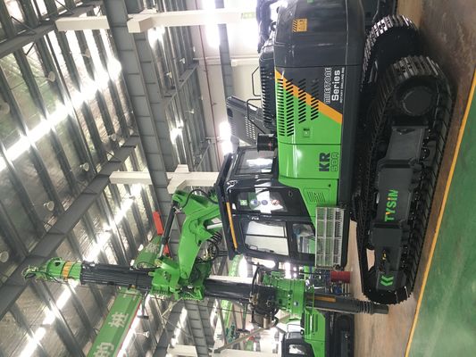 Mesin Piling Piling dengan kedalaman tumpukan maksimum 20mm Tekanan hidrolik 25-35 MPa dan Diameter tumpukan 300~1050 Mm