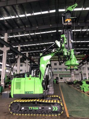 XR220D Rotary Piling Rig dengan 194kW Mesin Daya 2,5 Km/jam Kecepatan perjalanan dan 18,000 Kg Berat untuk Heavy-Duty Pengeboran